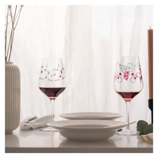 Herzkristall Rotweinglas #3 Von Angela Schiewer – Bild 7