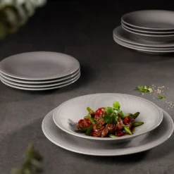 LIKE. BY Villeroy & Boch Color Loop Stone 8tlg Tafelset Tafelservice Geschirrset -Qualitätsladen Für Geschirr eeb1e0006ce11a85a1c1e323e4347808