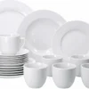 Van Well Trend 30-tlg. Kombiservice Weiß Für 6 Personen, Tafelservice + Kaffeeservice