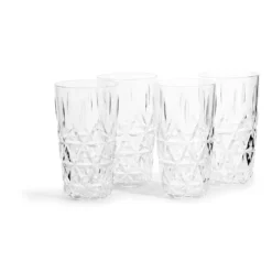 TRINKGLAS 400 Ml ACRYL 4 Tlg. SET Wasserglas Glas Saftglas Neu SAGAFORM -Qualitätsladen Für Geschirr eee8cb98073ec50f08eee31d4896c4e5