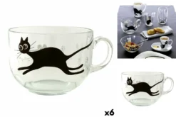Tazza Luminarc Mistigri Grande Trasparente Gatto Vetro (500 Ml) (6 Unità) 7 Tazza Luminarc Mistigri Grande Trasparente Gatto Vetro (500 Ml) (6 Unità) -Qualitätsladen Für Geschirr ef8701a25c99aaa317c0f8f56a492021