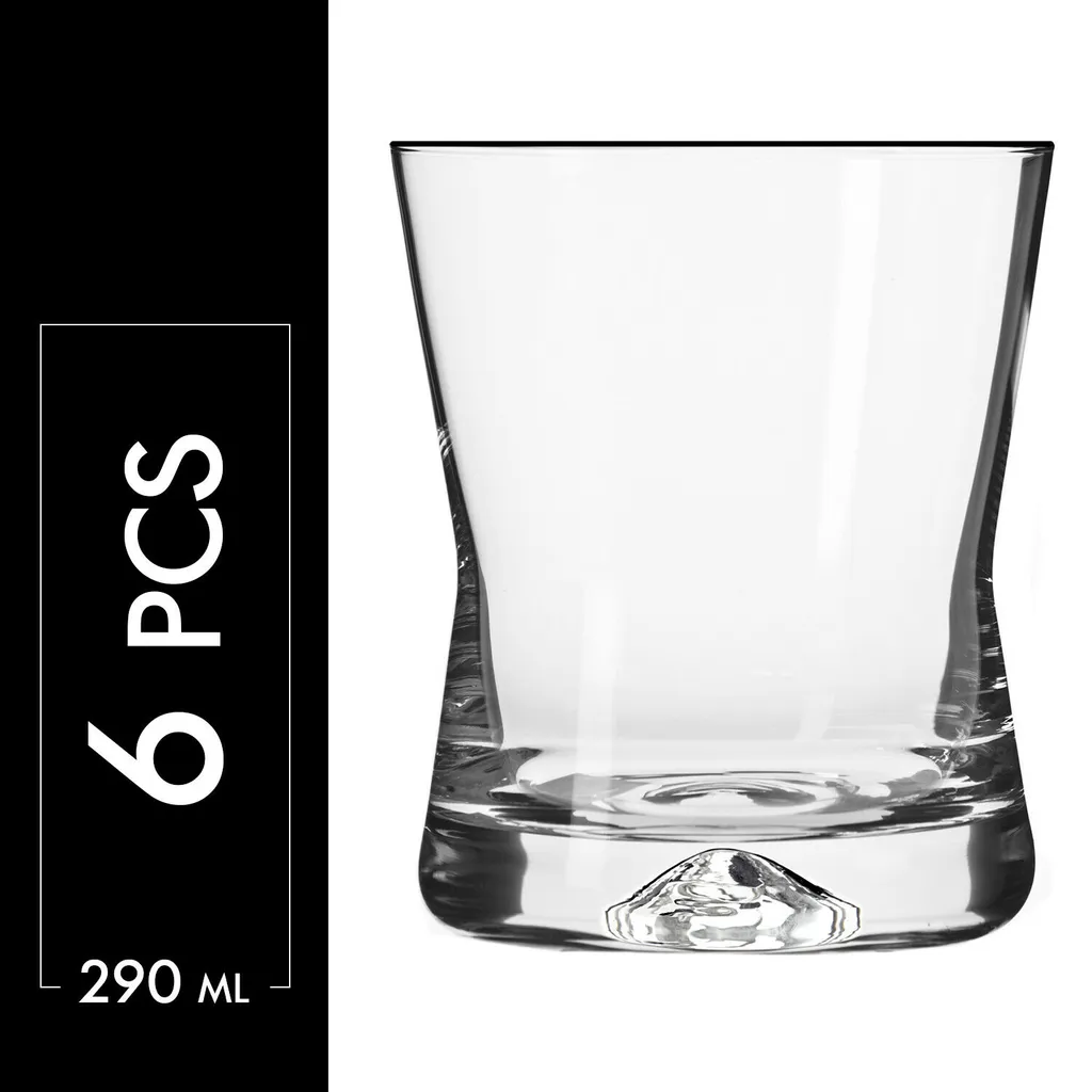 KROSNO X-Line Whiskygläser, 6er-Set, 290 Ml 8 KROSNO X-Line Whiskygläser, 6er-Set, 290 Ml – Bild 8