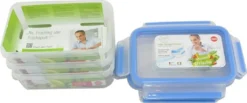 Emsa Clip & Close Frischhaltedosen 3er-Set á 0,55 L, Blau 31 Emsa Clip & Close Frischhaltedosen 3er-Set á 0,55 L, Blau -Qualitätsladen Für Geschirr f1509b991b8cc3a21027a5022c2aa0c2