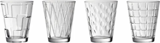 Villeroy & Boch Dressed Up Wasserglas Set 4tlg Clear 105mm / 0,31 L 1136208152