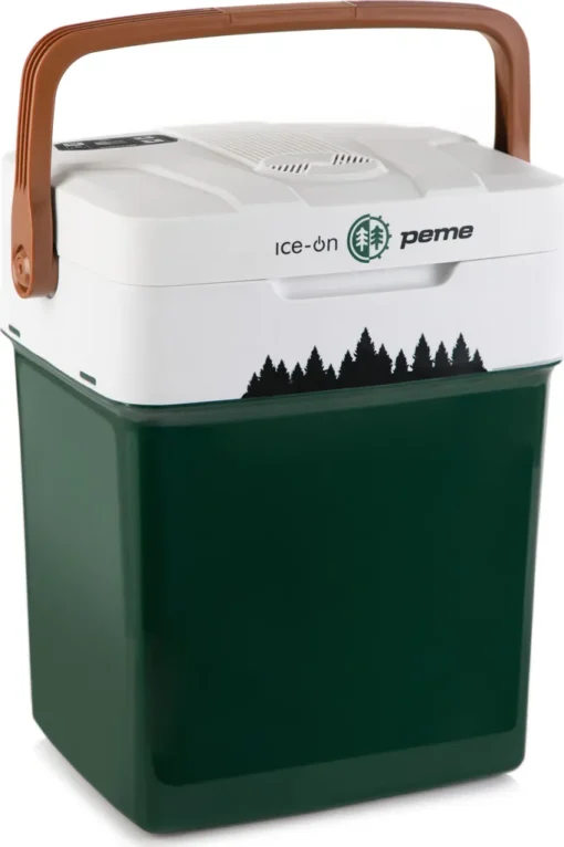 Tragbare Kühlbox Peme Ice-on Mini-Kühlschrank Für Auto Und Camping 32 Liter - In Pine Forest Grün – Bild 8