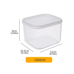 4 Stück/Set Lebensmittel Frisch Aufbewahren Aufbewahrungsbox Lebensmittelbehälter Frischhaltedosen Küchenaufbewahrung Mit Deckel,Mikrowellen- Und Spülmaschinengeeignet -Qualitätsladen Für Geschirr f250d136a20c79c48685b539c2425914