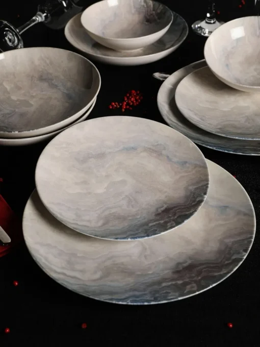 Hermia Concept, Erika,(24 Stücke), Abendessen , Mehrfarbig, 100% Porzellan – Bild 11