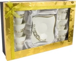 12-teiliges Medusa Mäander Kaffeeservice Mit Goldschliff Kaffeetassen Für 6 Personen 6 Tassen + 6 Untertassen Weiß-Gold Genießen Servieren Kaffee 11 12-teiliges Medusa Mäander Kaffeeservice Mit Goldschliff Kaffeetassen Für 6 Personen 6 Tassen + 6 Untertassen Weiß-Gold Genießen Servieren Kaffee -Qualitätsladen Für Geschirr f387cbf7af524789870ff9b9fe412709
