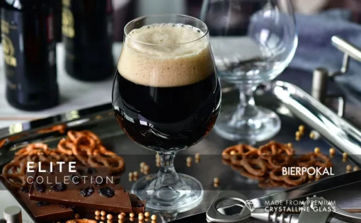 KROSNO Elite Dunkel Stout Biergläser, 6er-Set, 500 Ml – Bild 13