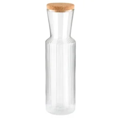 APS Glaskaraffe -LINES- /// Ø 8 Cm, H: 27 Cm, 0,9 Liter /// Glas, Deckel Aus Kork /// /// 10738 10 APS Glaskaraffe -LINES- /// Ø 8 Cm, H: 27 Cm, 0,9 Liter /// Glas, Deckel Aus Kork /// /// 10738 -Qualitätsladen Für Geschirr f49f228e4df518892098042d5fe430e5