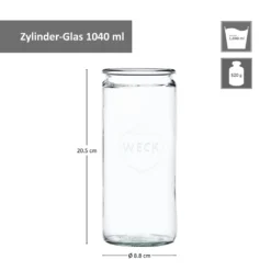 12er Set Weck Gläser 1040ml Zylinderglas Mit 12 Glasdeckeln Inkl Rezeptheft 13 12er Set Weck Gläser 1040ml Zylinderglas Mit 12 Glasdeckeln Inkl Rezeptheft -Qualitätsladen Für Geschirr f563191a5bb16ac786923601b2be72fe
