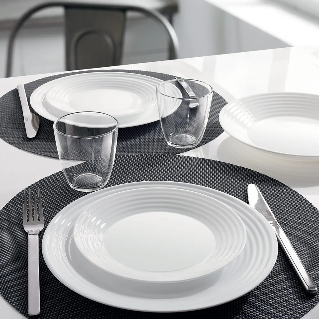 Tafelservice Geschirrset Luminarc Harena 41-tlg. Essservice Hartglas 12 Personen 10 Tafelservice Geschirrset Luminarc Harena 41-tlg. Essservice Hartglas 12 Personen – Bild 10