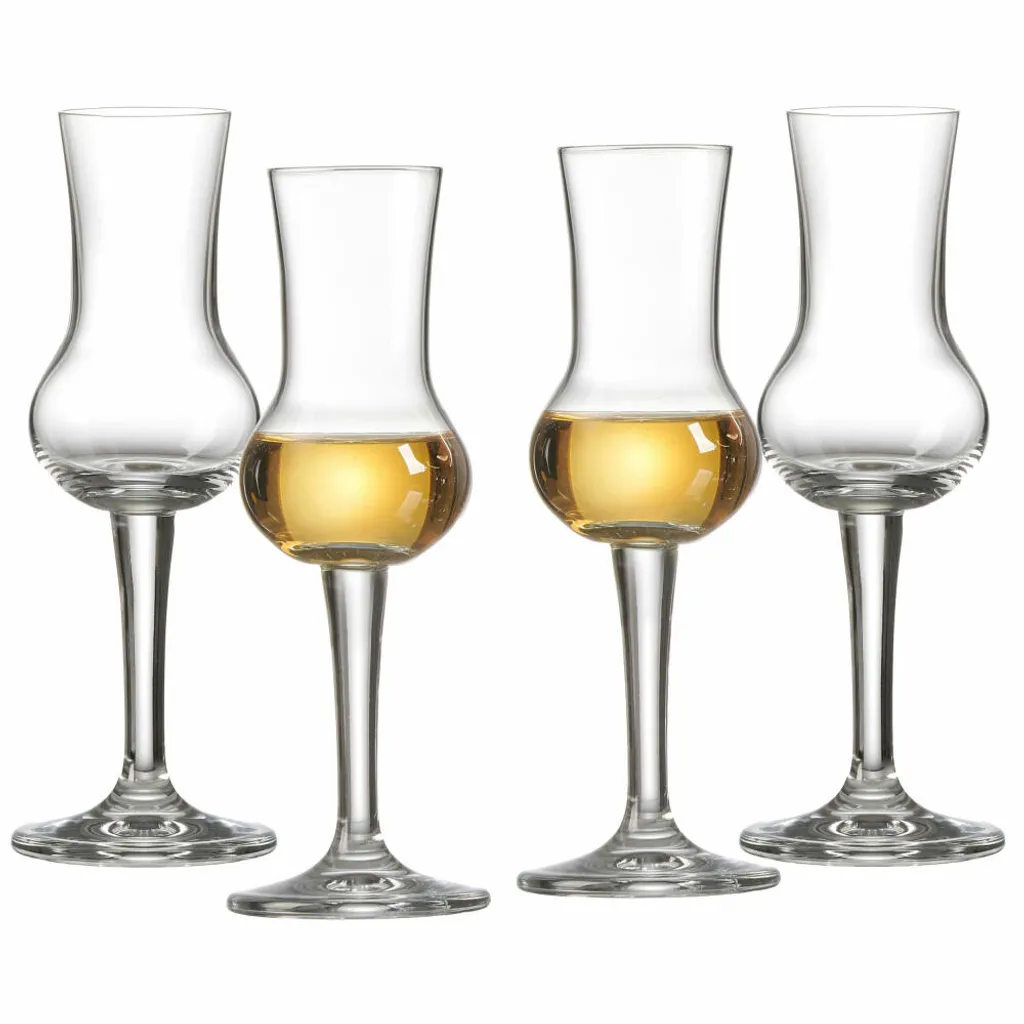 Ritzenhoff & Breker Grappaglas Mambo 4er Set, Schnapsgläser, Kristallglas, Klar, 90 Ml, 814248 2 Ritzenhoff & Breker Grappaglas Mambo 4er Set, Schnapsgläser, Kristallglas, Klar, 90 Ml, 814248 – Bild 2