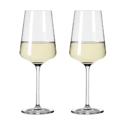 LICHTWEISS JULIE WEIßWEINGLAS-SET #1 VON NADINE NIGGEMEIER -Qualitätsladen Für Geschirr f72d0fbe18694fec2809a366e133e3dc