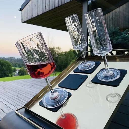 Silwy Magnet-Kunststoffgläser WEIN 2er-Set Hightech Transparent – Bild 6