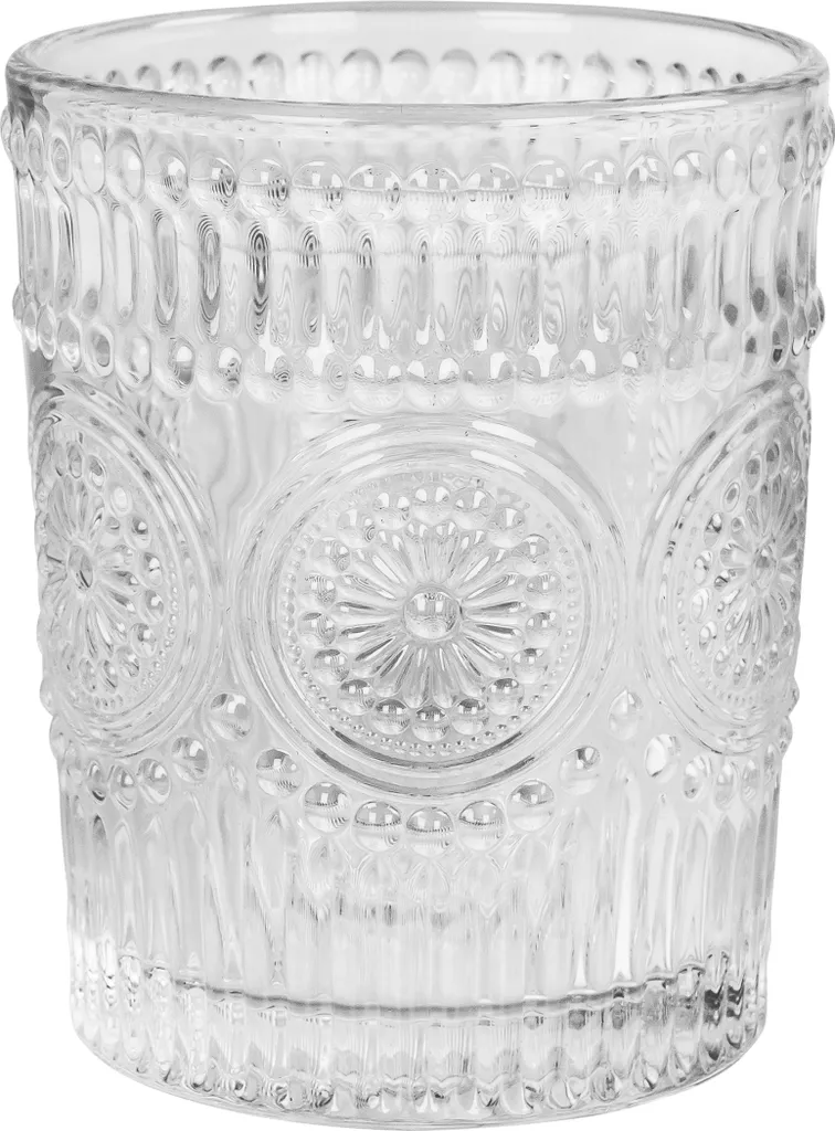 Krumble Wasserglas - Vintage - Trinkgläser - Wasserglas - Whiskeyglas - Spülmaschinenfest - 6 Stück - 260 Ml Pro Glas - Glas - Transparent 2 Krumble Wasserglas - Vintage - Trinkgläser - Wasserglas - Whiskeyglas - Spülmaschinenfest - 6 Stück - 260 Ml Pro Glas - Glas - Transparent – Bild 2