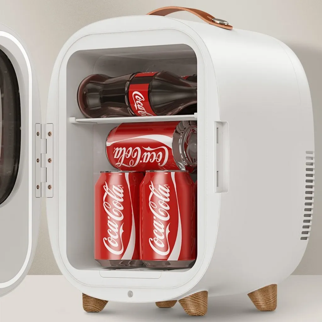 Baseus Mini Beauty Kühlschrank Für Kosmetik Reisekühlschrank Mit Heizung 8l 220V EU / 12V Weiß 11 Baseus Mini Beauty Kühlschrank Für Kosmetik Reisekühlschrank Mit Heizung 8l 220V EU / 12V Weiß – Bild 11