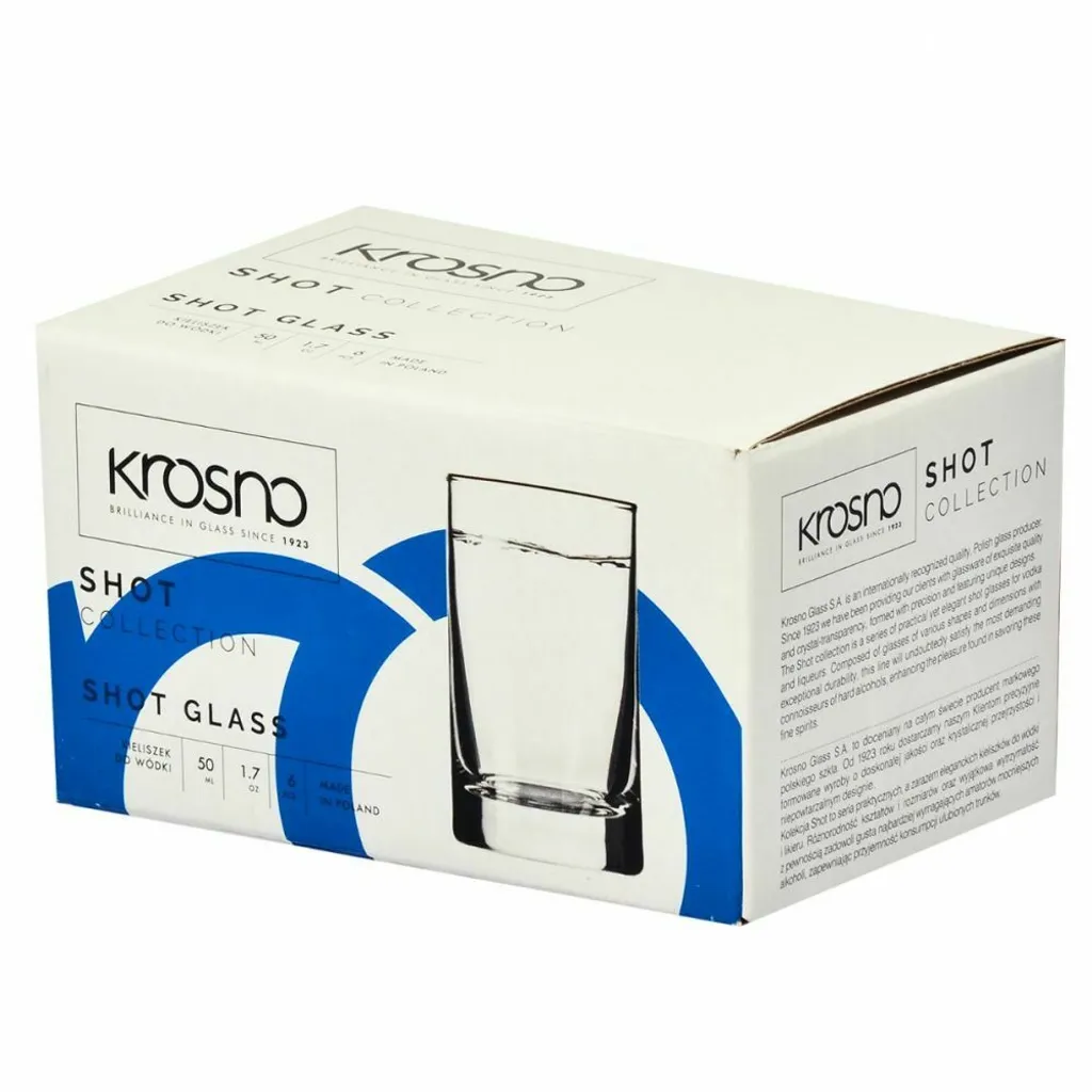 KROSNO Shot Vodkagläser, 6er-Set, 50 Ml 7 KROSNO Shot Vodkagläser, 6er-Set, 50 Ml – Bild 7