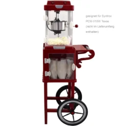Syntrox Untergestell Popcornwagen Für Popcorn Maker Mit Zwei Reifen -Qualitätsladen Für Geschirr f95a2fc75b809d23367c4c2cea1ef5e3
