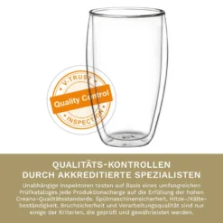Creano Doppelwandiges Thermoglas 400ml „DG-SH“, Großes Doppelwandglas Aus Borosilikatglas, Doppelwandige Kaffeegläser, Teegläser, Latte Gläser 4er Set 10 Creano Doppelwandiges Thermoglas 400ml „DG-SH“, Großes Doppelwandglas Aus Borosilikatglas, Doppelwandige Kaffeegläser, Teegläser, Latte Gläser 4er Set -Qualitätsladen Für Geschirr f9ba8fbb52f66c9f03f9a509e3e9c3ef