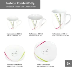 Kombiservice 62 Tlg. Fashion, Eckige Form 12 Kombiservice 62 Tlg. Fashion, Eckige Form -Qualitätsladen Für Geschirr f9f51f2db21b553d6f5b5eeb6d2928fb