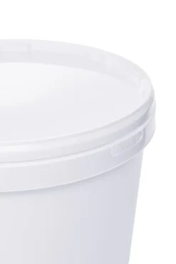 Eimer Mit Deckel Und Henkel Weiß Lebensmittelecht, Stabil, Luftdicht - Plastikeimer Mit Griff Bügel Lebensmitteleimer, Anzahl:1, Farbe:Weiß, Größe:3L -Qualitätsladen Für Geschirr fa02e55185d4cc43ab0cee46d0dc6ef7