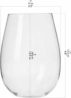 KROSNO Harmony Große Weißweingläser Ohne Stiel, 6er-Set, 500 Ml 28 KROSNO Harmony Große Weißweingläser Ohne Stiel, 6er-Set, 500 Ml -Qualitätsladen Für Geschirr fbbff4b6e47c61368413057b1770f9af