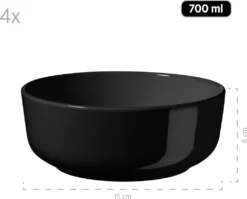 Mäser 931961 Kombiservice Alenia Für 4 Personen, Steinzeug, Schwarz (1 Set, 16-teilig) 11 Mäser 931961 Kombiservice Alenia Für 4 Personen, Steinzeug, Schwarz (1 Set, 16-teilig) -Qualitätsladen Für Geschirr fdfc49c298bd43b0816bc82d751ff9aa