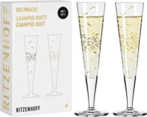 Goldnacht Champagnerglas-Set H22 Von Ritzenhoff Design Team – Bild 10