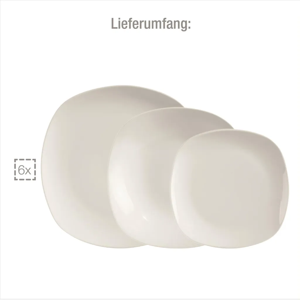 Tafelservice "Bilgola" By Sänger, 18 Teilig Für 6 Personen, Im Abgerundetem Design 5 Tafelservice "Bilgola" By Sänger, 18 Teilig Für 6 Personen, Im Abgerundetem Design – Bild 5