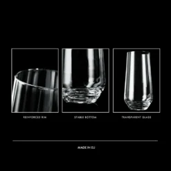 KROSNO Splendour Longdrinkgläser, 6er-Set, 480 Ml 20 KROSNO Splendour Longdrinkgläser, 6er-Set, 480 Ml -Qualitätsladen Für Geschirr ffcd1f22be394cb7a247d7d4817a0e2b