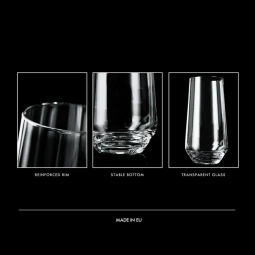 KROSNO Splendour Longdrinkgläser, 6er-Set, 480 Ml – Bild 9